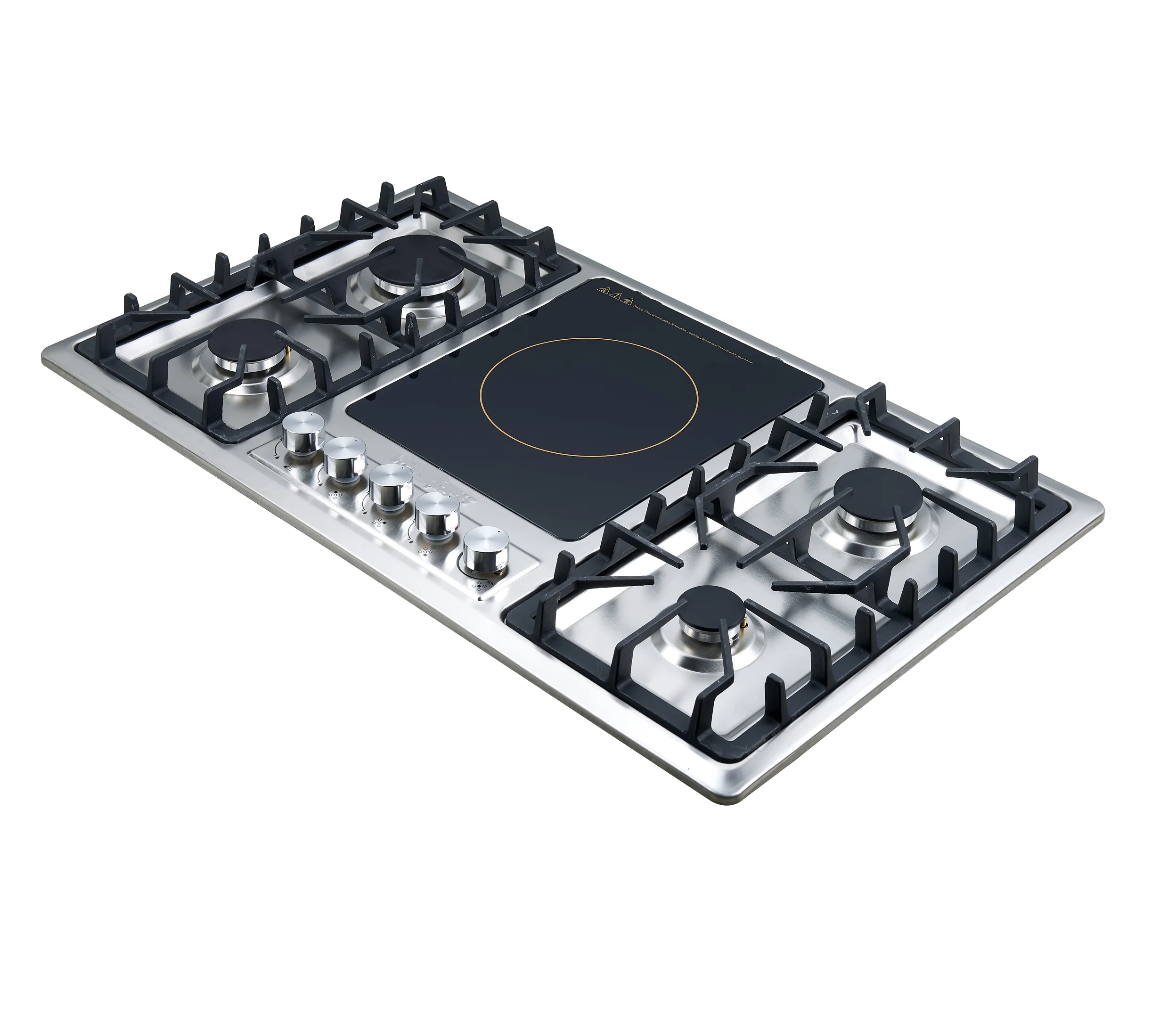 China supplier sales Promotional OEM Design 90cm 201#SS Easy cleaning home kitchen built-in Gas Stove