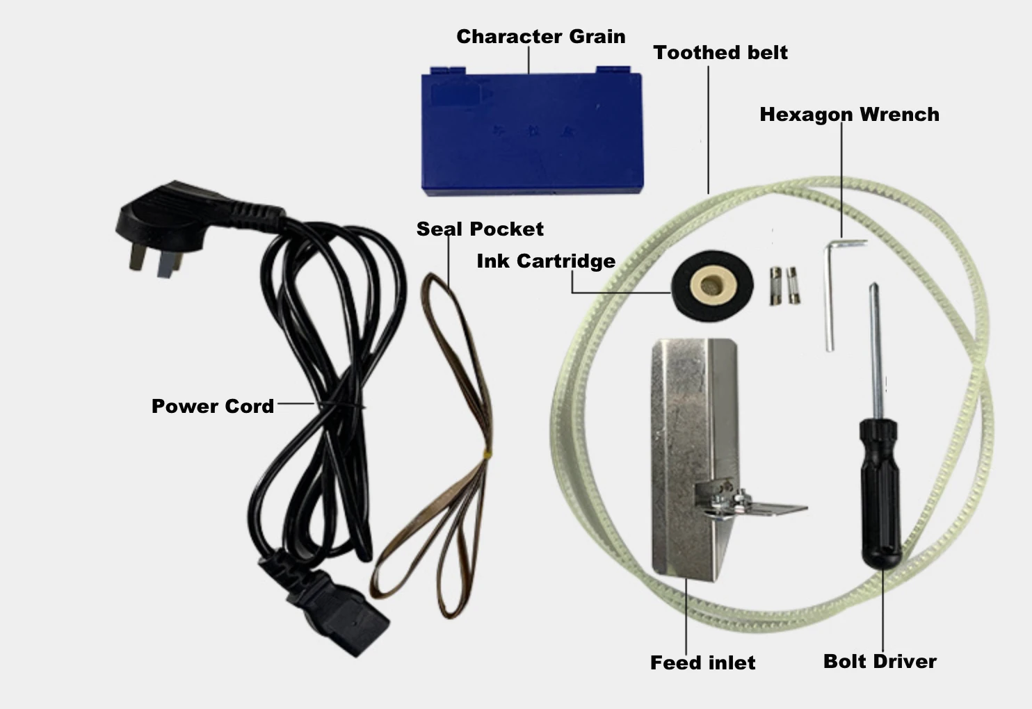 Basic Continuous Plastic Pouch Bags Band Sealer Machine Heat Sealing Horizontal Digital Temperature Control Sealing Machine