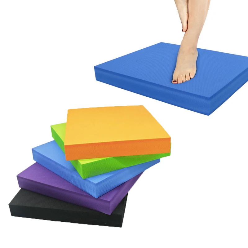 Fitness Non-slip Waterproof Soft High TPE Balance Foam Pad Yoga Mat Pad Yoga Pilates Board