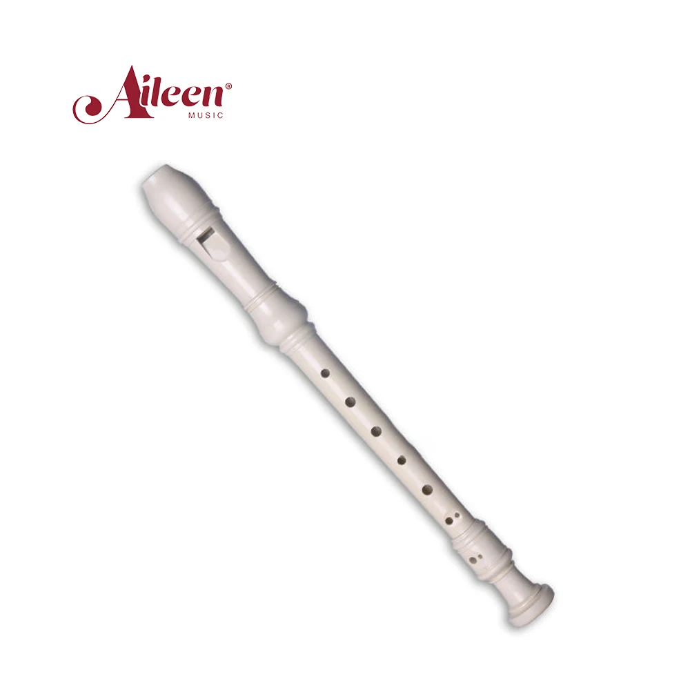 Пластиковая флейта в стиле барокко цвета слоновой кости (RE2626B)