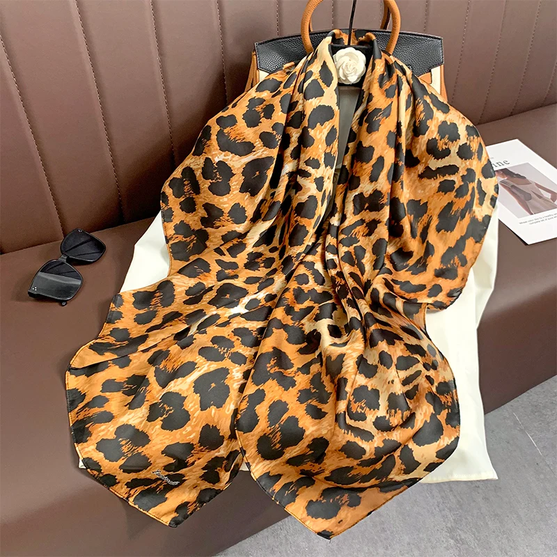 Cameroon Comfortable Birds Head silk scarf Wrap Scarves 110*110cm Big Size