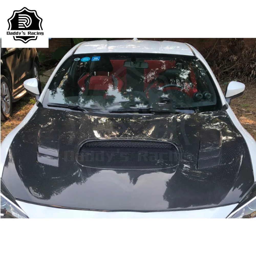 Капот передний из углеродного волокна подходит для Toyota GT86 Subaru BRZ 2013-2020 DD новый стиль