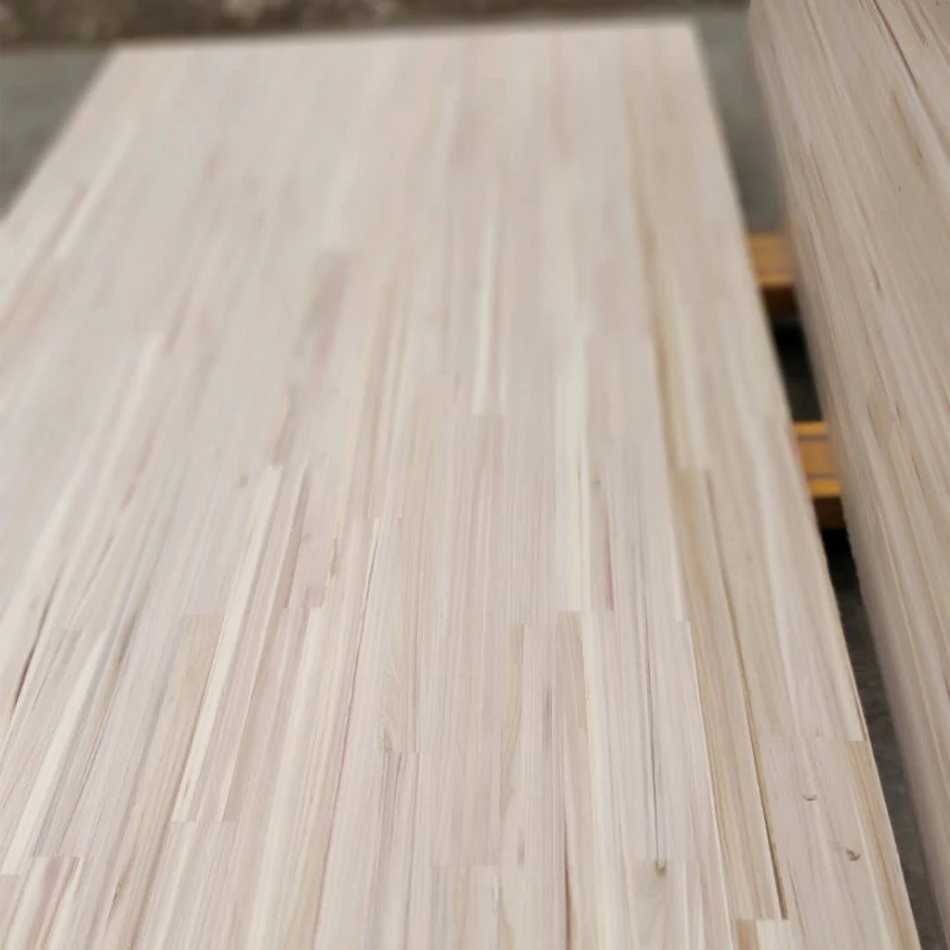 Wooden door core board paulownia finger joint board