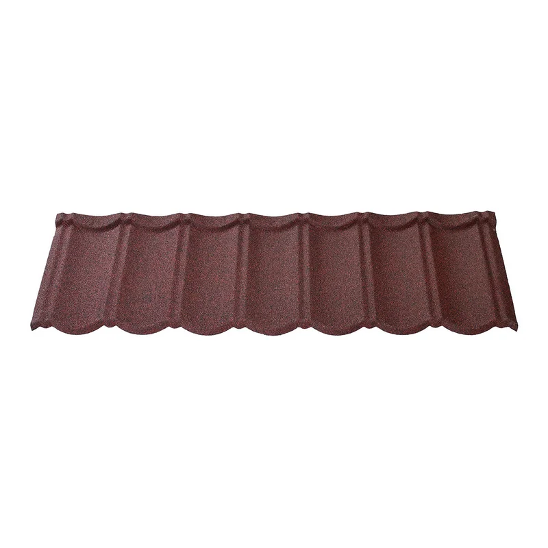 China Supplier Stone Metal Natural Stone Coated Roof Tile for Office Building Material