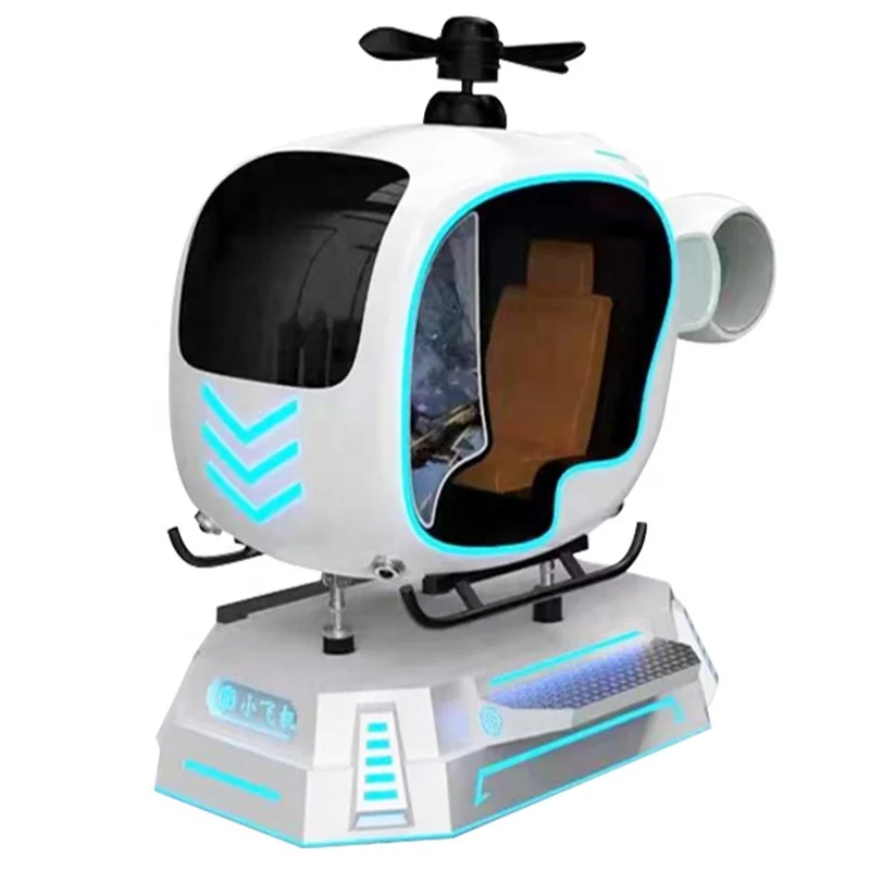 Домашний Vr самолет игра вертолет гоночный симулятор Крытый игровой автомат для самолета