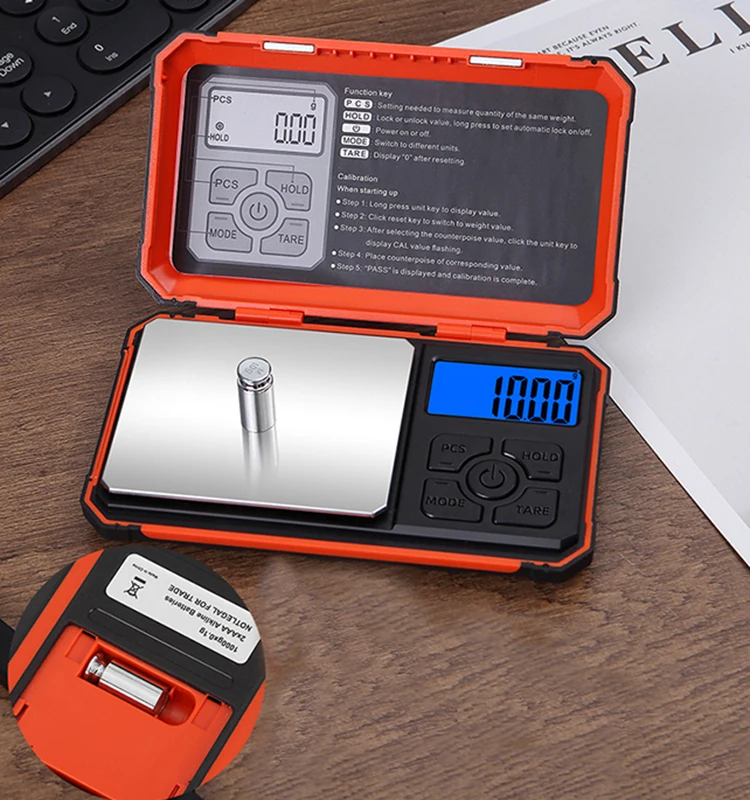 new design gold electronic precision digital gram pocket portable jewelry 0.001g 0.01g weighing scale