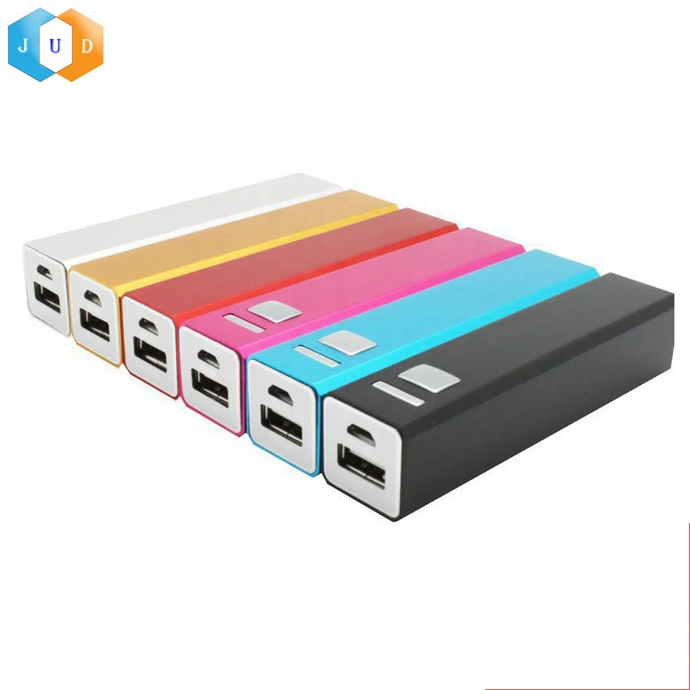 2020 Promotional Custom Gift Power Bank 2600mah, Single USB Mini Portable Mobile Phone Charger, OEM Stick 18650 Batter PowerBank