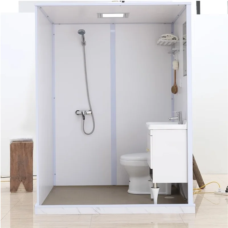 Customizable Simple Mobile Bathroom WC for Hotels Families and Dormitories-Modular Integrated Shower Room Integration