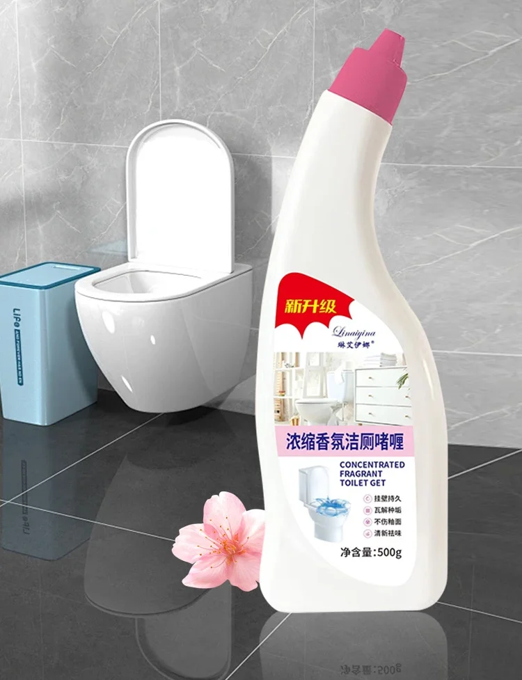 Toilet Cleaning Liquid Toilet Cleaner Lasting Fragrance Deodorizing Bacteriostasis Descaling Yellow Cleaning Toilet
