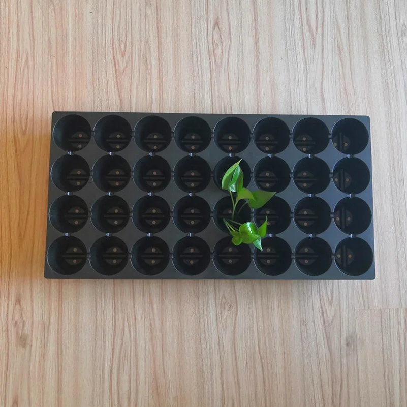 12 20 32 50 60 72  128 200 288 Cells PS Plastic Seed Starting Grow Germination Tray for Greenhouse Vegetables Nursery
