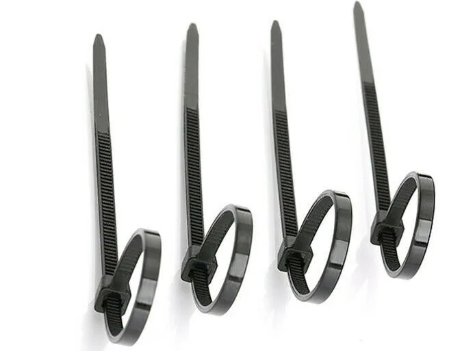 OEM China factory sale directly customize size nylon zip ties cable ties