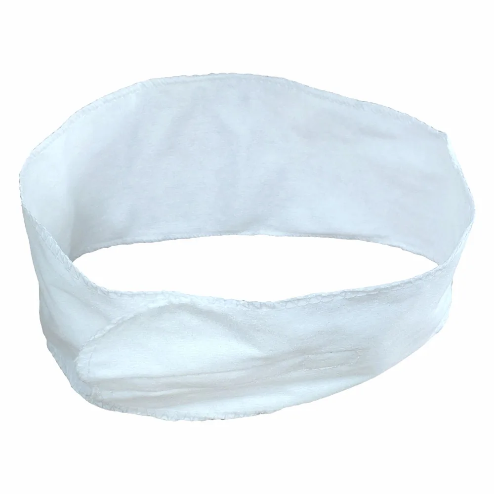 Soft Flexible Beauty Essentials Disposable Headbands Non Woven Facial Makeup Hair Cover