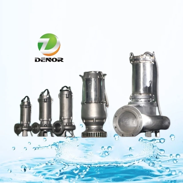 Customized Dnr Model Submersible Agitator Pump with Heavy Wear-Resisting Power Source
