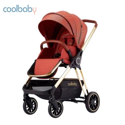 Cool baby 2022 new baby stroller adjustable handle baby stroller 3 in 1
