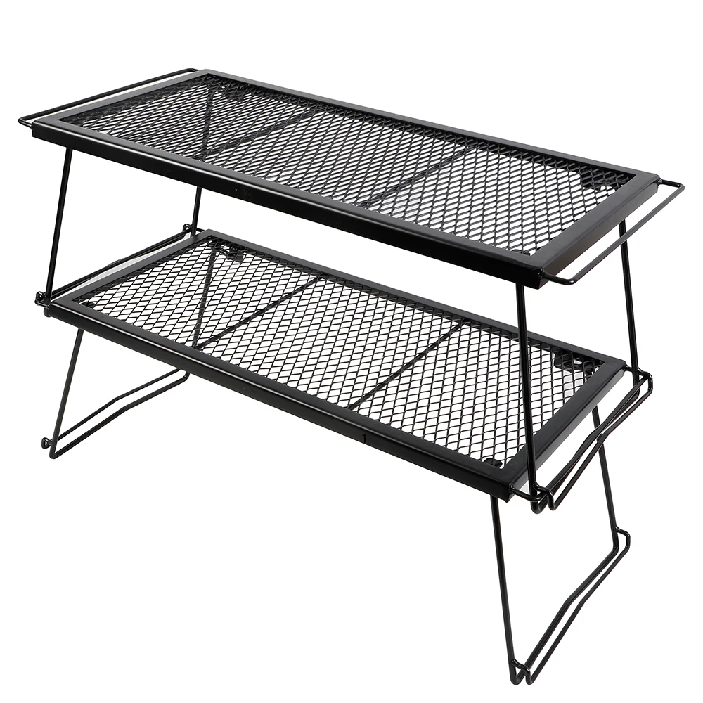 Folding Tables Camping Portable Barbecue Net Table Outdoor Hiking Picnic Table