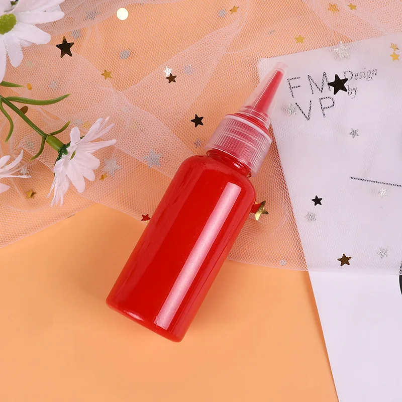 Art Hot Selling 30ml Acrylic Paint finger paint DIY  Non-toxic  For Child Customizable logo washable paint