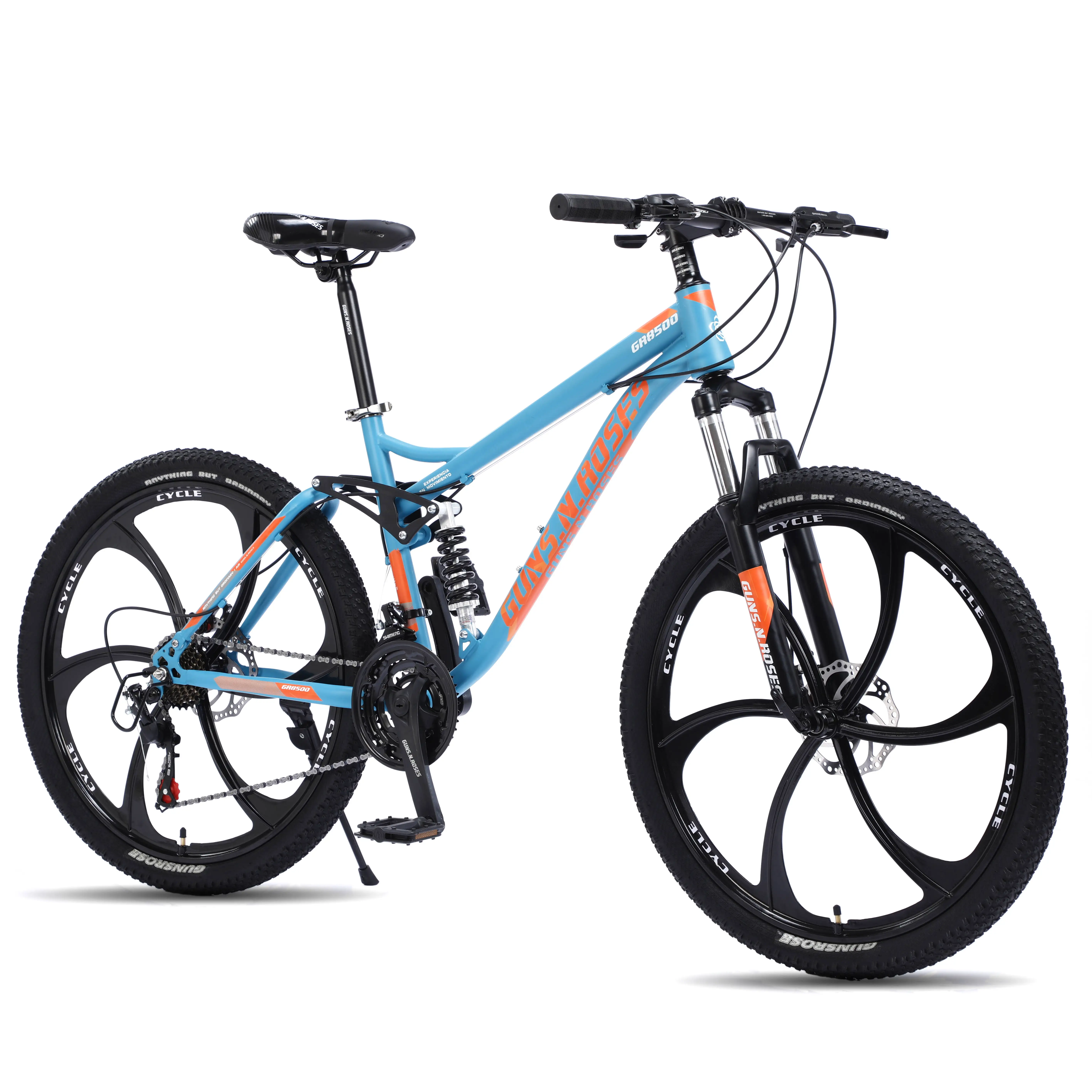 Factory Sports Fashion Variable Speed Aerobic Exercise Mountain Blue Bicycle Bike for Man MTB BICYCLE