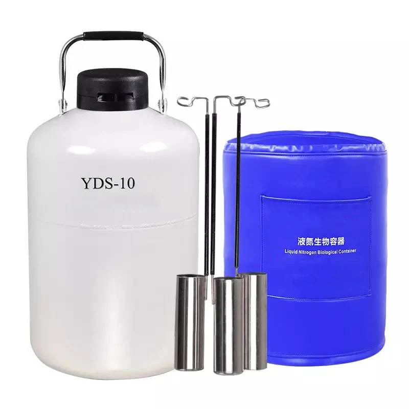 1-50L Liquid Nitrogen Storage Tank for For Semen Embryo Storage Dewar tank for animal sperm storage Liquid N2 Container