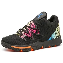 HN6047 Street Basketball Sneakers Anti skid High top Breathable Basketball 36-45#