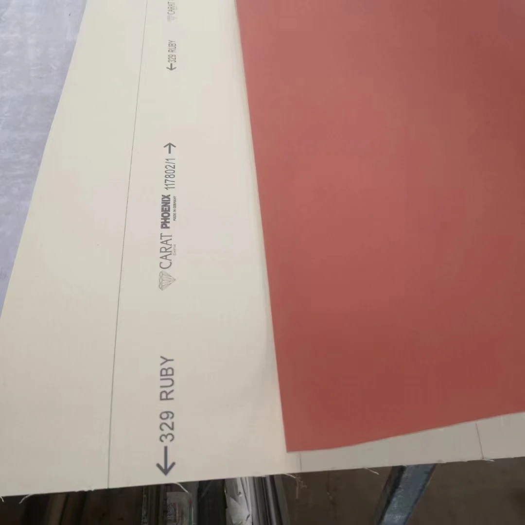 Phoenix 329 Ruby Carat Printing Rubber Blanket Uv Printing Offset Ink Red