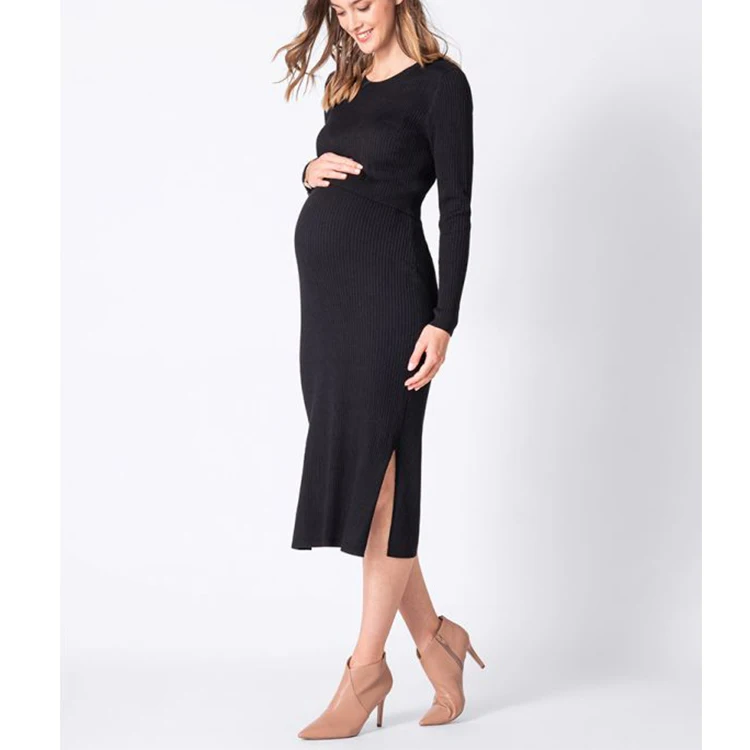 New arrival fashion pregnant women sexy photos maternity top