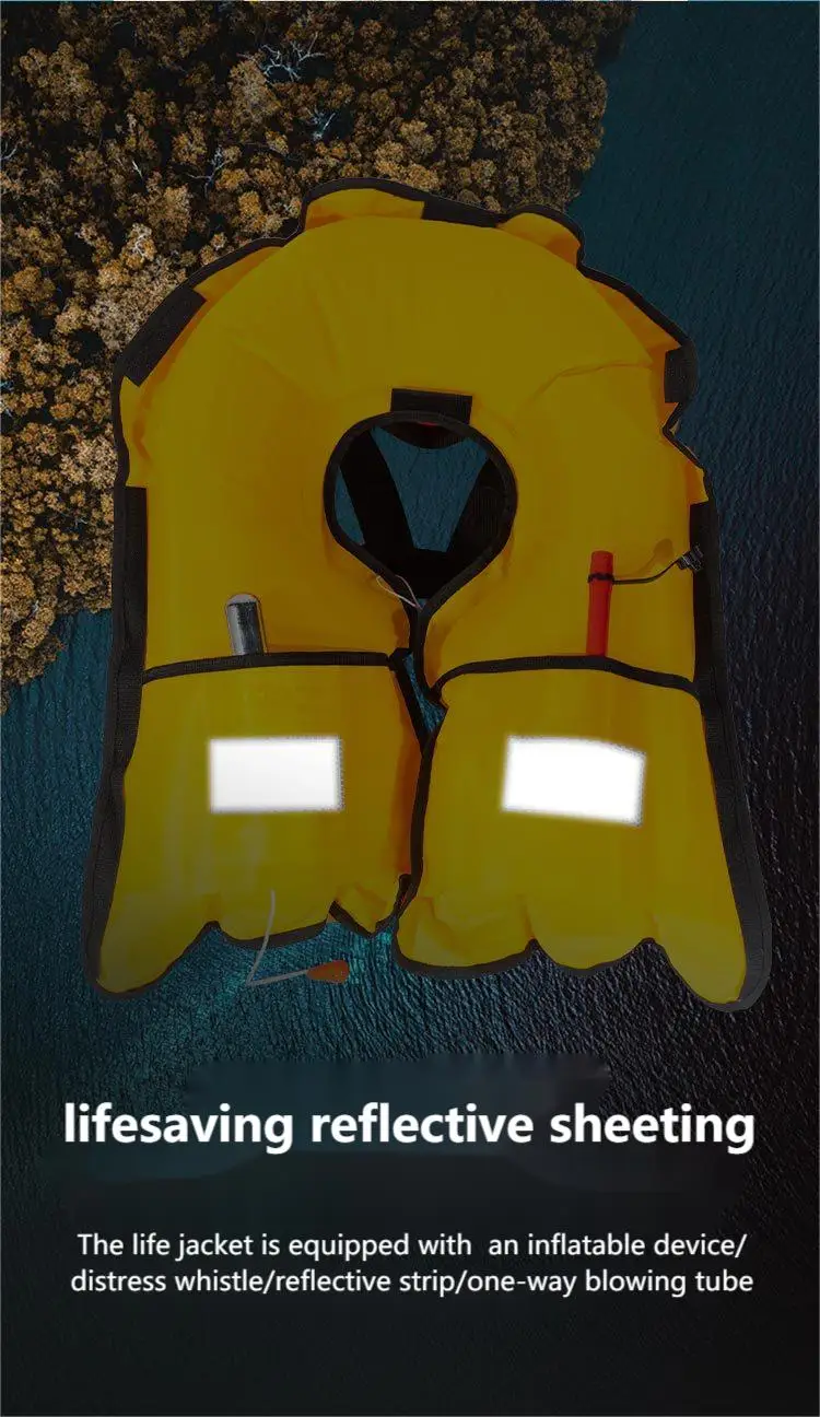 33g co2 gas Cylinder Cartridge Marine Manual & Auto Self Adult 3s Automatic Inflatable Life Jacket Vest Automatic