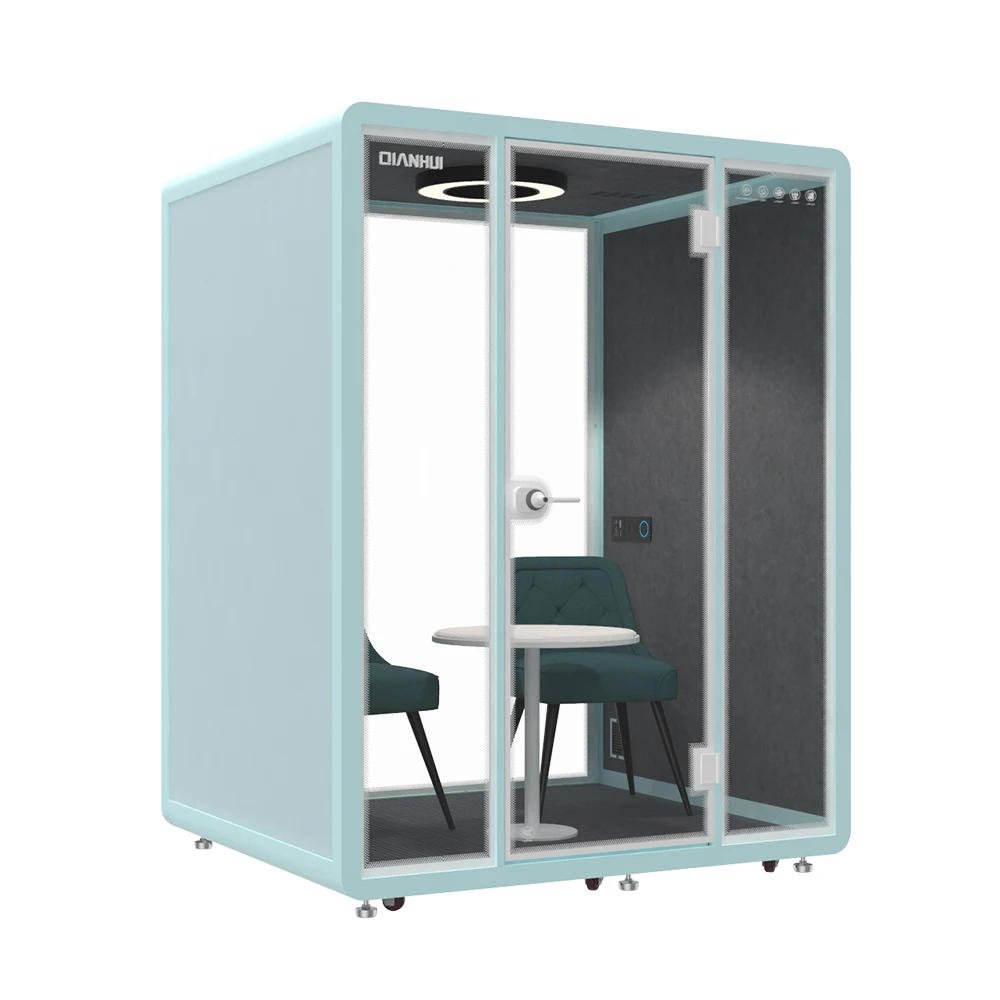 assemble and private phone booth for office cabin working pod soundproof office phone booth with air purification system