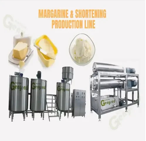non-emulsified or emulsified shortenings Margarine shortening ghee production line