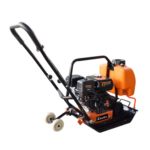 Hot Selling Durable Asphalt Construction Machinery Water Tank Vibrating High Strength Steel 5.5Hp Plate Compactor