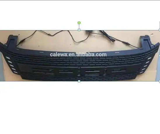 
2011-2014 font Black Grille Raptor style Grill with led lights for Ford Ranger T6 XLT 