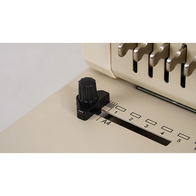 RTS C200A Multi-functional A4 Small combination Manual Book Wire comb plastic comb binder desktop Binding Machine