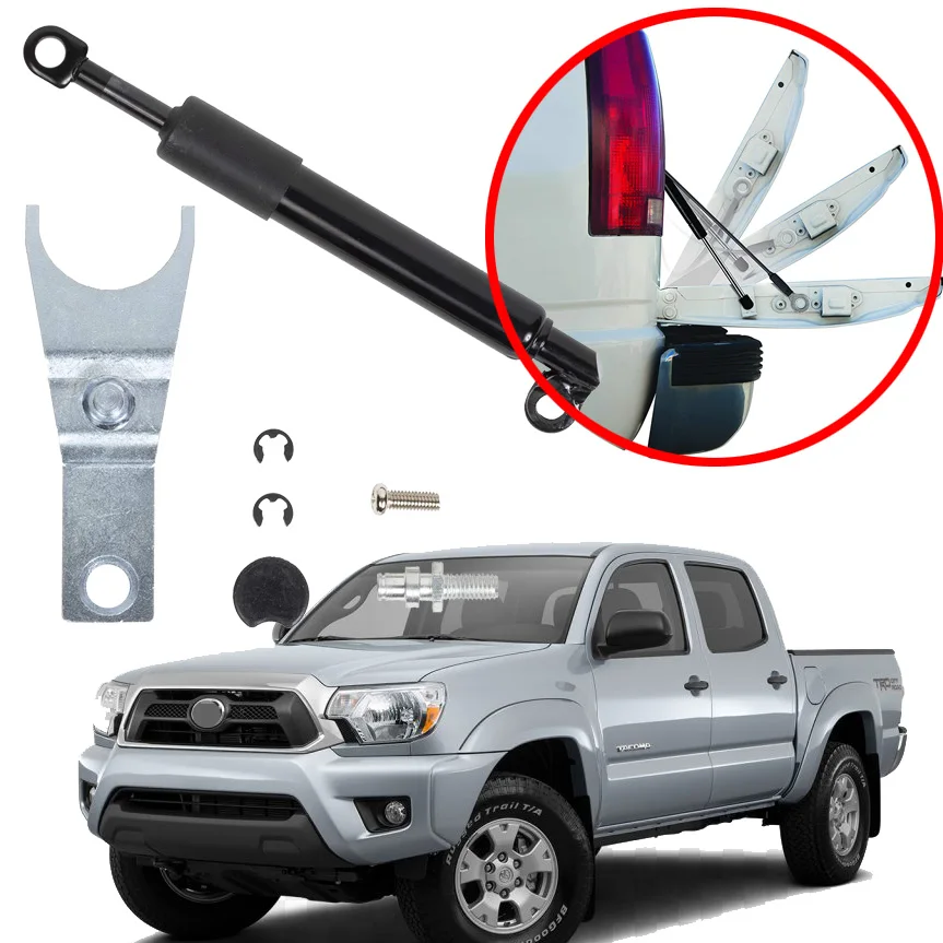 Truck tailgate assist lift kit shock damper drop gate slow down lowering system For Tacoma 2005-2015