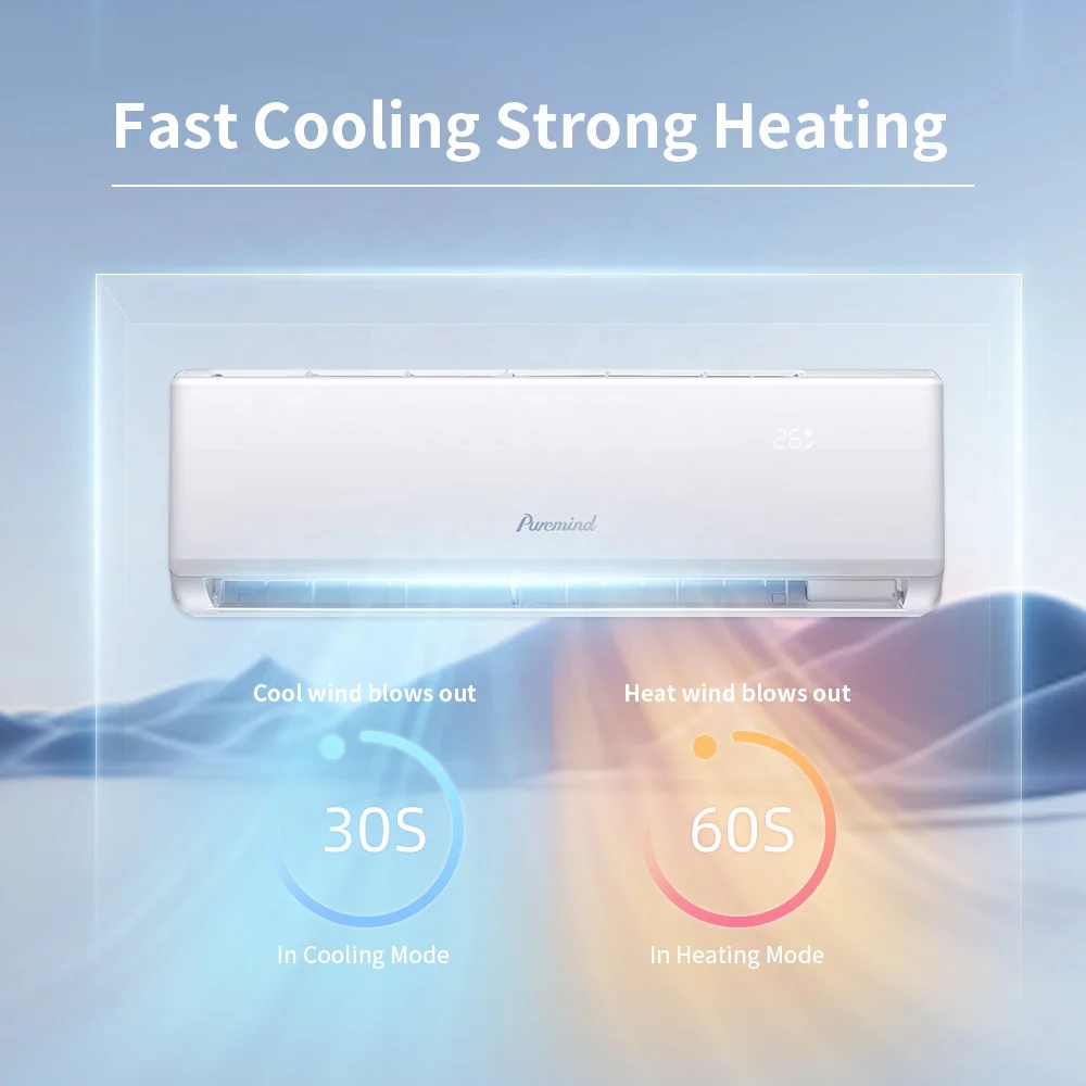 Gree TCL High Quality Aire Acondicionado Fixed Speed Cooling Only 18000 Btu Wall Mounted Smart Mini Split Air Conditioner