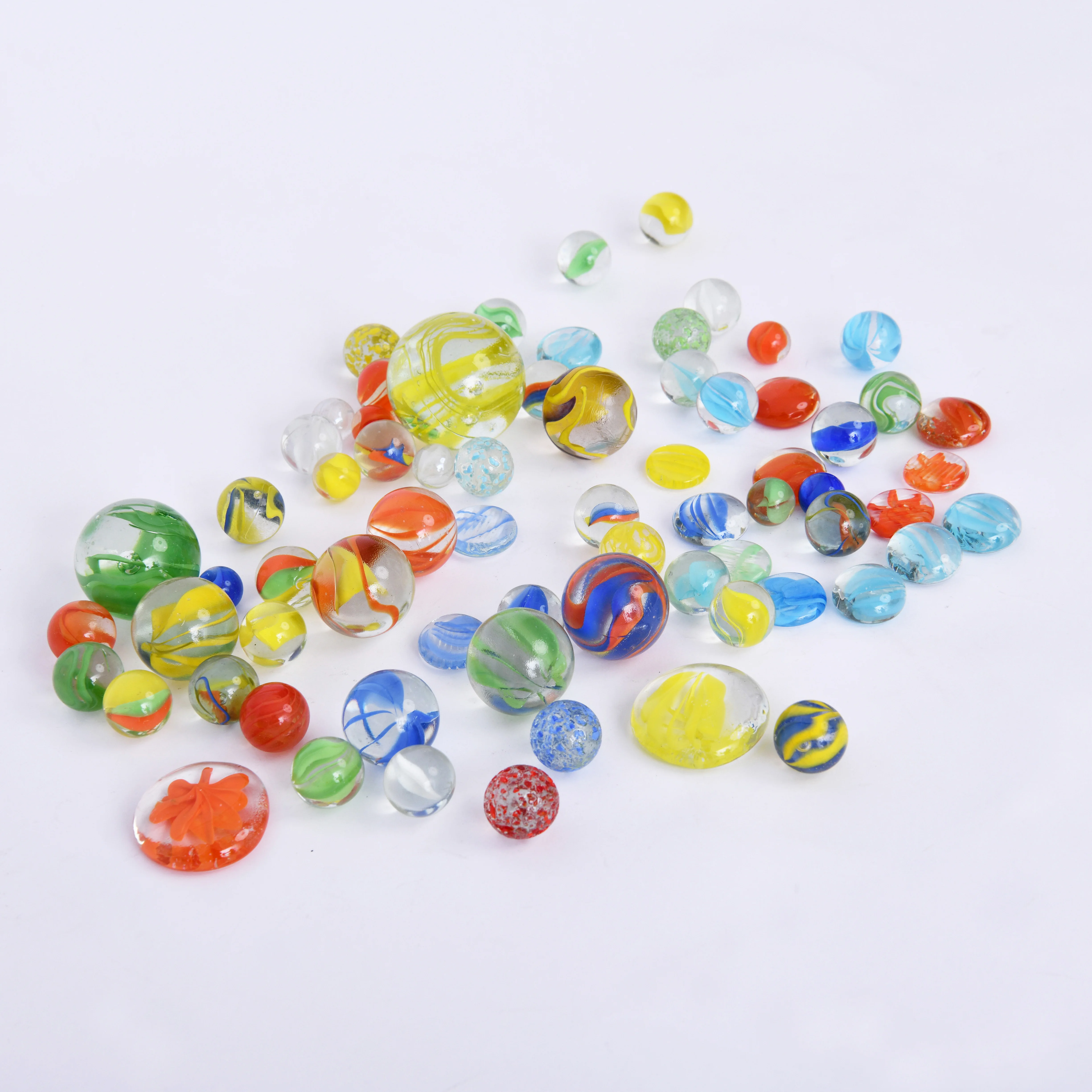China Colorful Round Toy Wholesale Glass Marbles