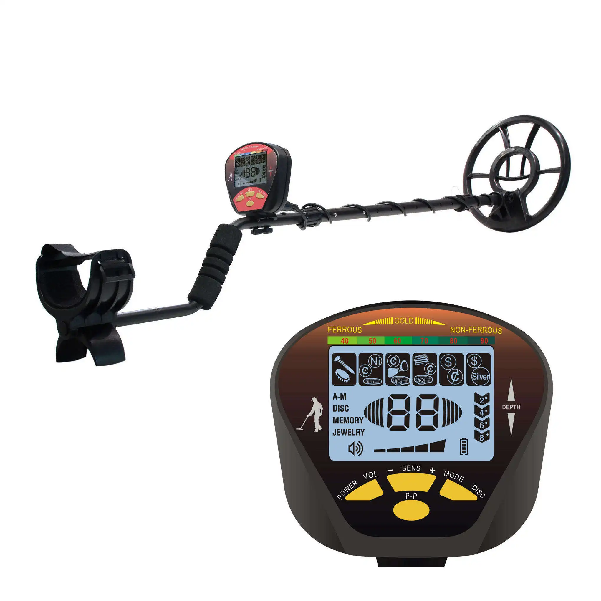 Best Price Gold Detector Waterproof Treasure Finder Diamond Detector Professional Underground Metal Detector