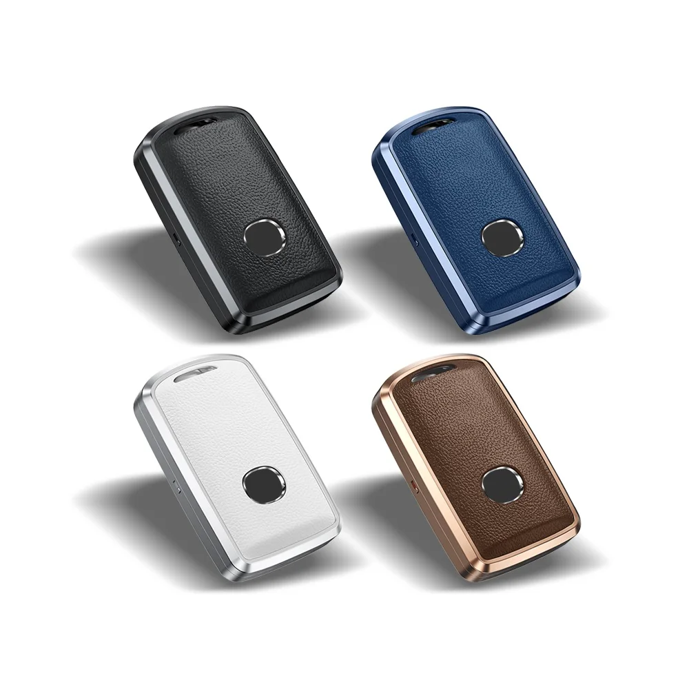 New Aluminum Leather Car Key Case Cover for Mazda 3 2020 2019 Alexa 3 CX4 CX5 CX8 19-up Keychain Accessories Protective Function