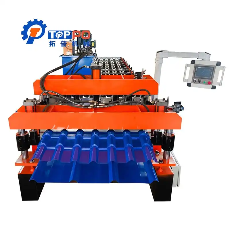 Double Layer Metal Roof Tile Making Roll Form Machine with Factory Prices Good Quality
