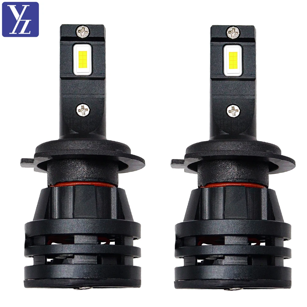 Led headlight bulb h11 h4 h7 single beam Hi-Lo beam 80W 12000lm car headlamp H1 9005 9006 9012 universal 1 year warranty 50000H