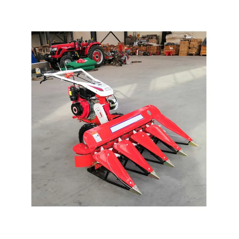 Best Price Small Combine Harvester Machine Crawler Type Self Propelled Rice Wheat Harvesters