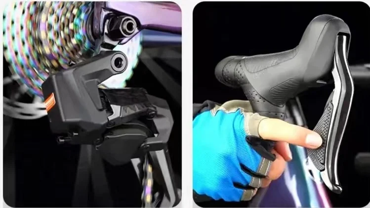 E-SL27192-2*12S 700C*45C Shimano  R8170 Carbon Fiber Bike Mountain Bicycle MTB BMX Road Bike