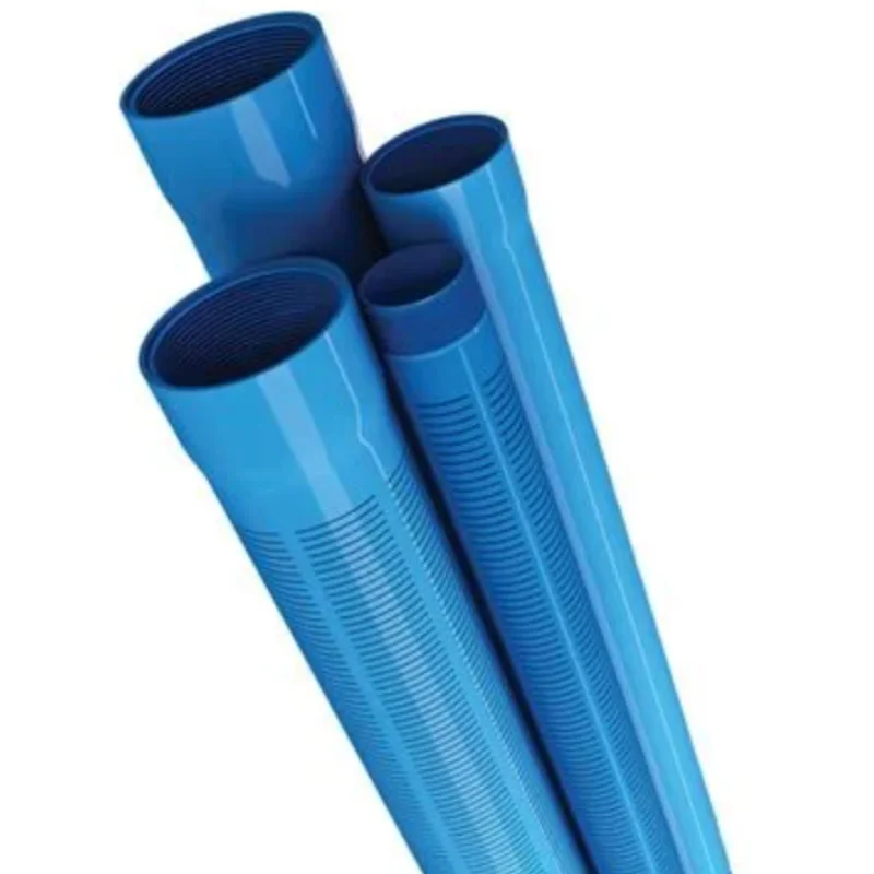 Drilling UPVC Blue pvc pipe water well Casing Pipe Thread Sealed pluming pipes