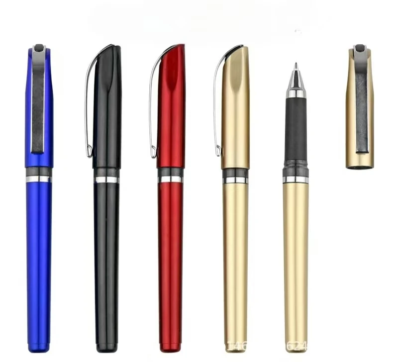 High quality OEM Boligrafo Promotion Wholesale Cheap Gel Pen Bullet Tip 0.5MM Plastic Gel Custom Logo Accepted