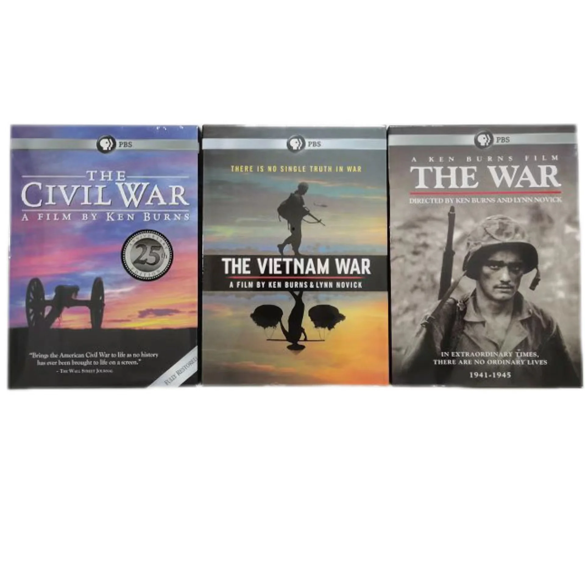 Гражданская война 6DVD + Вьетнамская 10dvd Кен Бёрнс пленка Война коллекция всего 22DVD