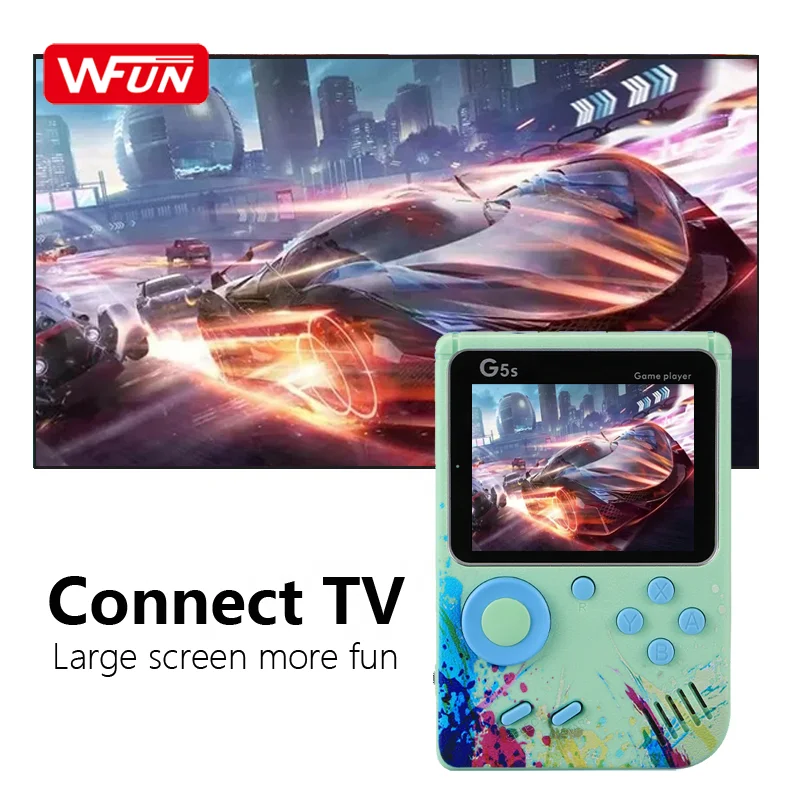 Portable G5s Video Game Console Handheld Gaming Device Boy Game Classic Pocket 500 in 1 games for G5 console