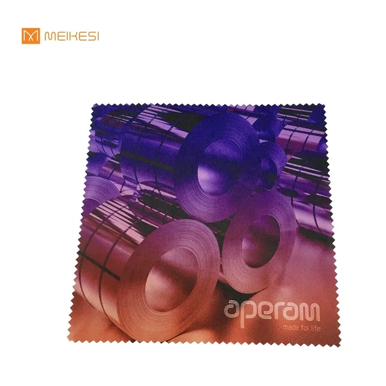 Custom Logo Microfiber Eyeglasses Cleaning Cloth