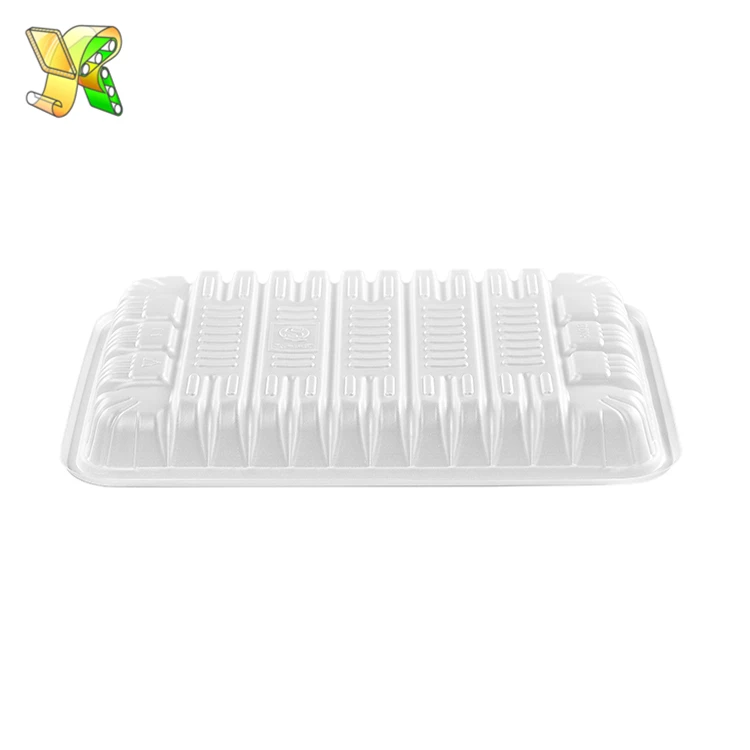 Fresh meat food trays plastic pp disposable frozen food tray sea food pp blister tray