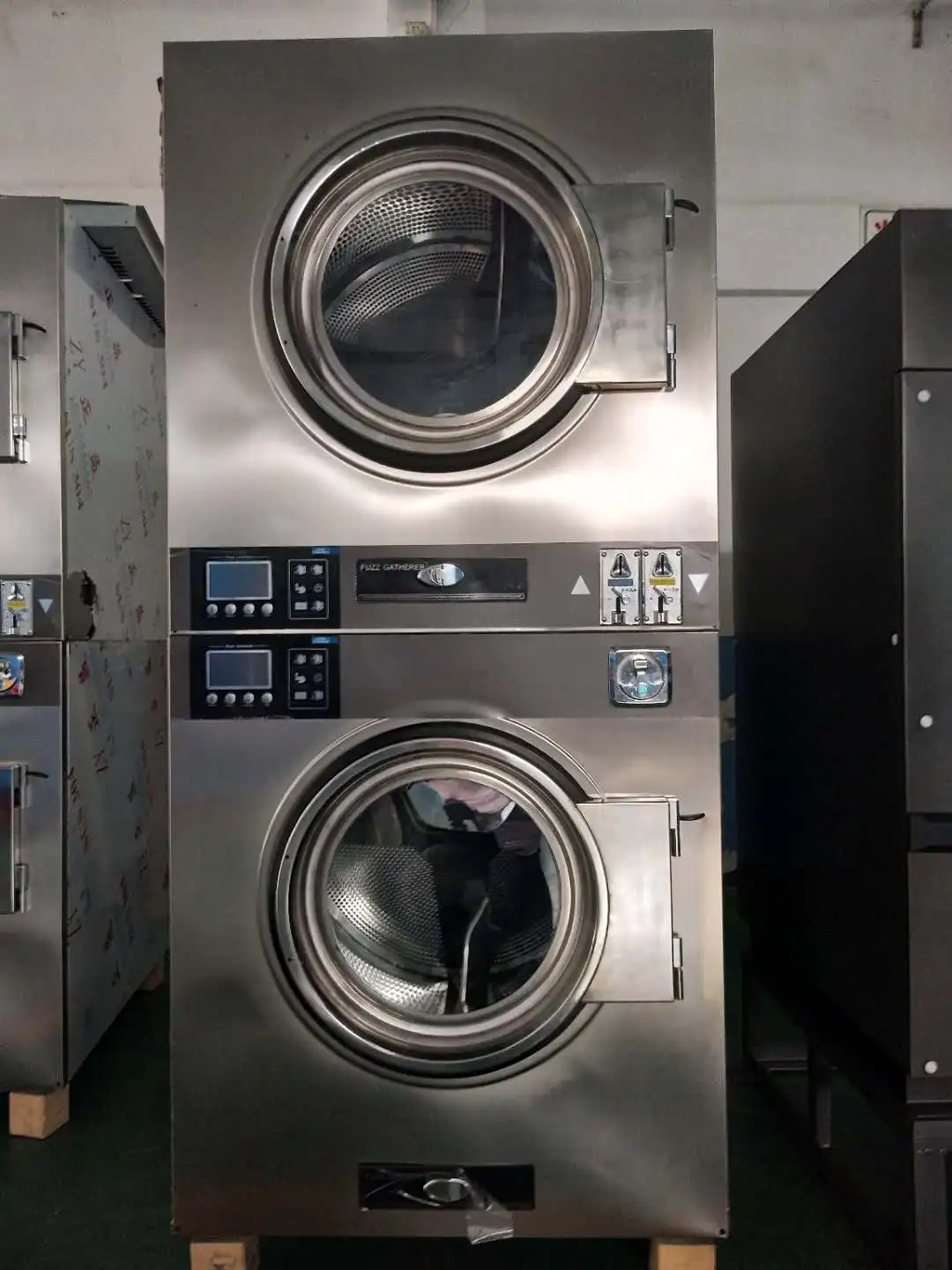 laundry coin machine washing machine and dryer stack stacked washer dryer