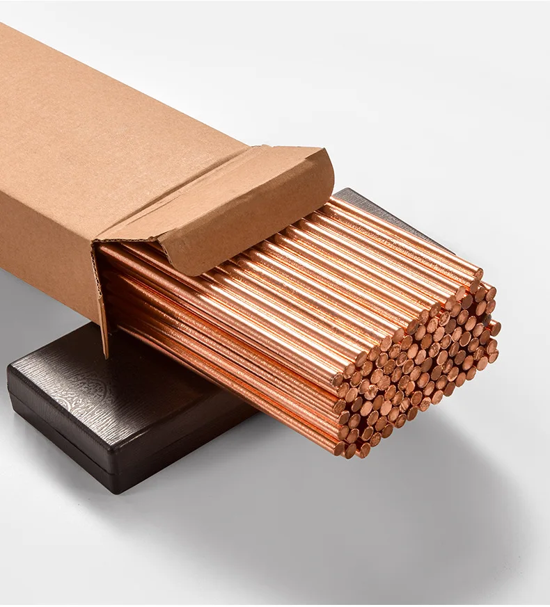 Круглые угольные электроды с медным