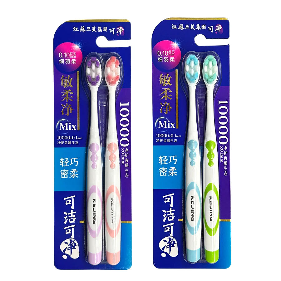 Изготовленная на заказ пластиковая зубная щетка многоцветная для взрослых