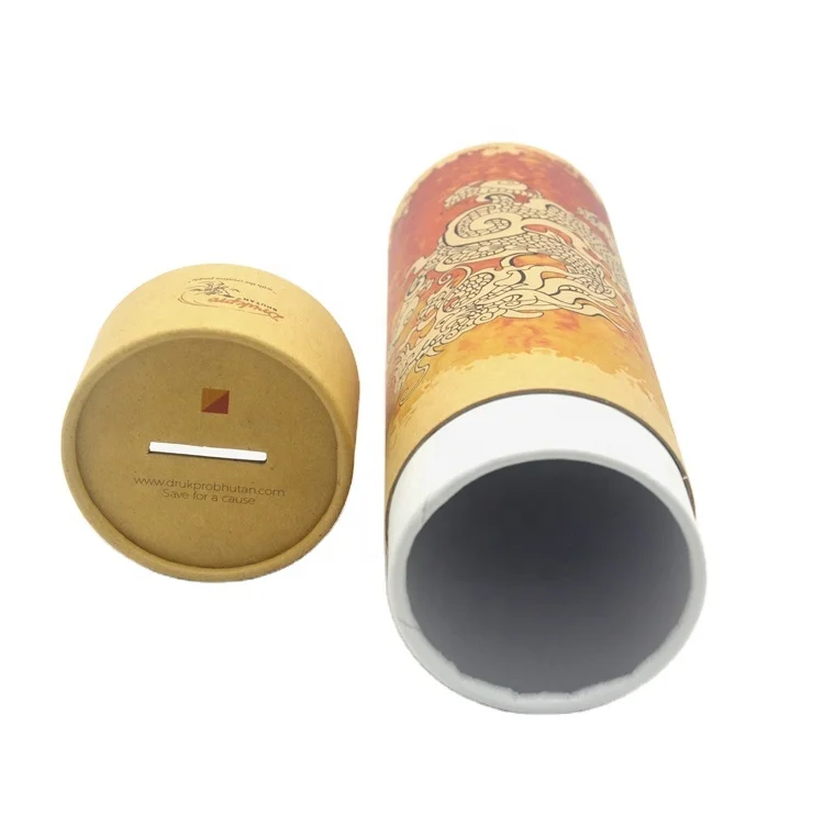 biodegradable recycled Garment pack T shirt fleece paper tube package short sleeve cylinder packaging apparel gift wrapping box